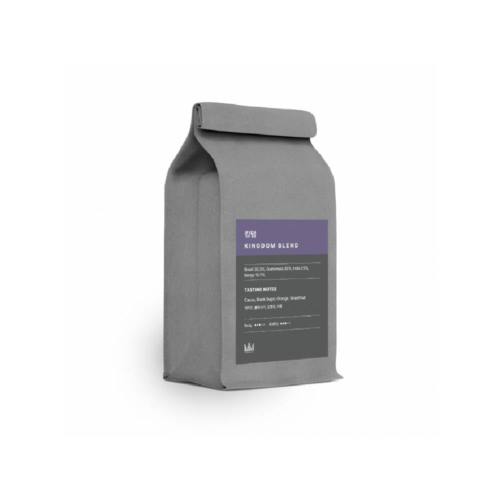 Coffee Whole Beans KINGDOM Blend 1kg/2.20lbs
