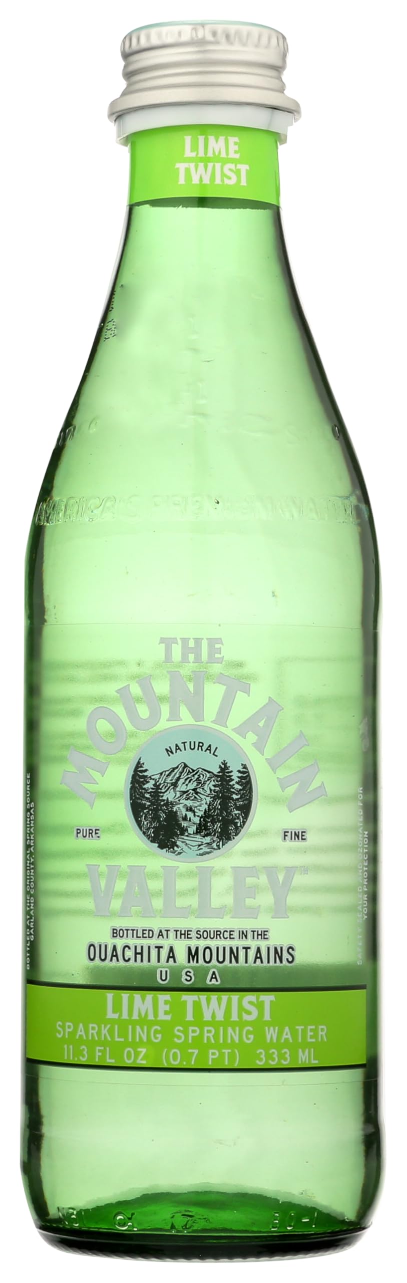MOUNTAIN VALLEY WATER Lime Sparkling Water Single, 11.3 FZ