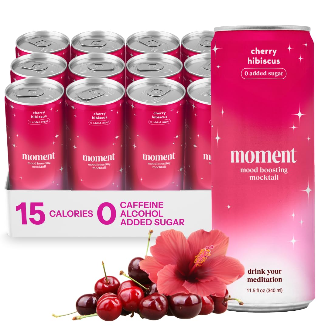 Non Alcoholic Sparkling Adaptogen Drink, Zero Sugar, Zero Caffeine