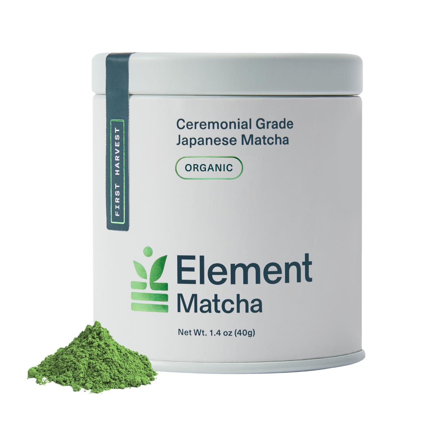 Organic Ceremonial Matcha Green Tea Powder, Japanese First Harvest, 100% Pure