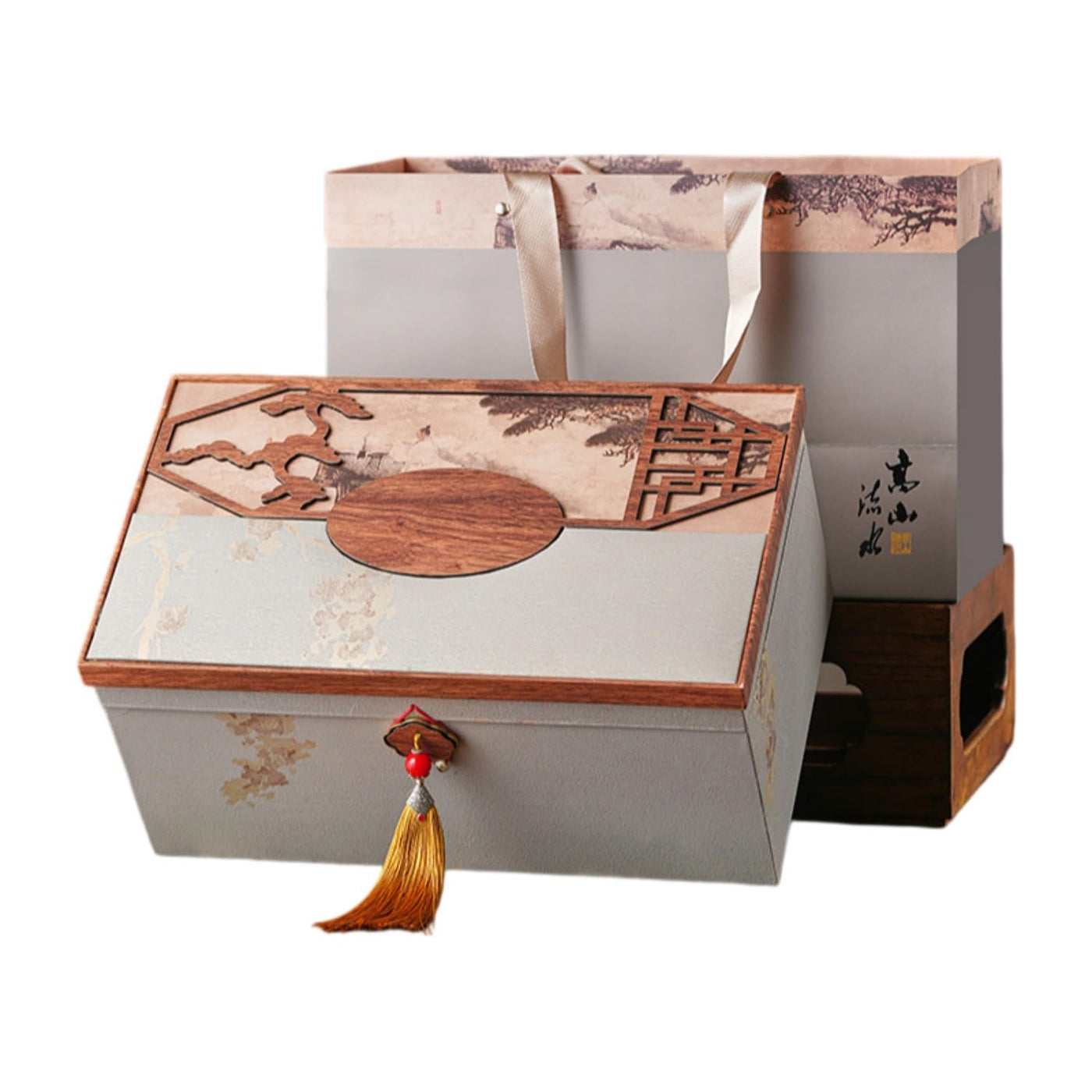 Premium Jin Jun Mei Black Tea, Honey Aroma Loose Leaf Tea, Ceramic Gift Box, 400g