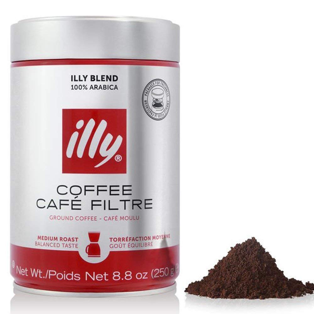 Medium Roast Ground Coffee for Drip Coffeemakers, 8.8 oz, 12-Pack
