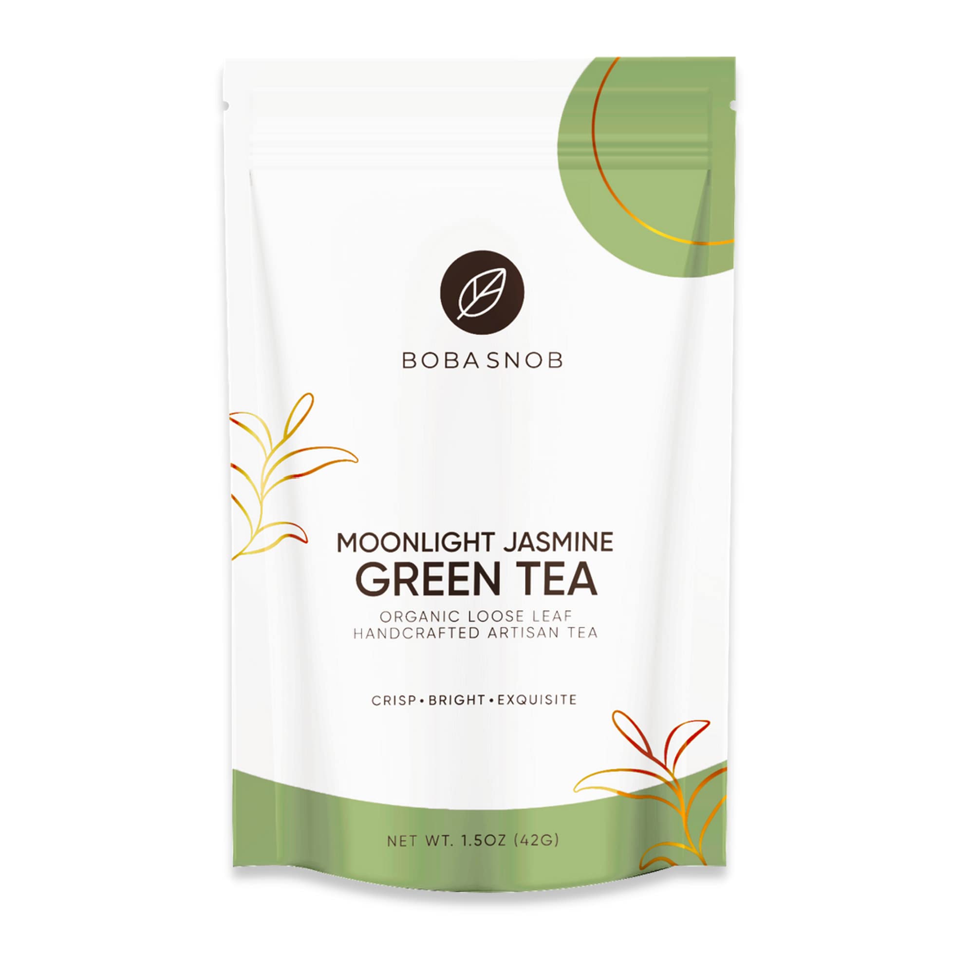 Bubble Tea Kit, Organic Tea, Tapioca Pearls, Stainless Steel Straws