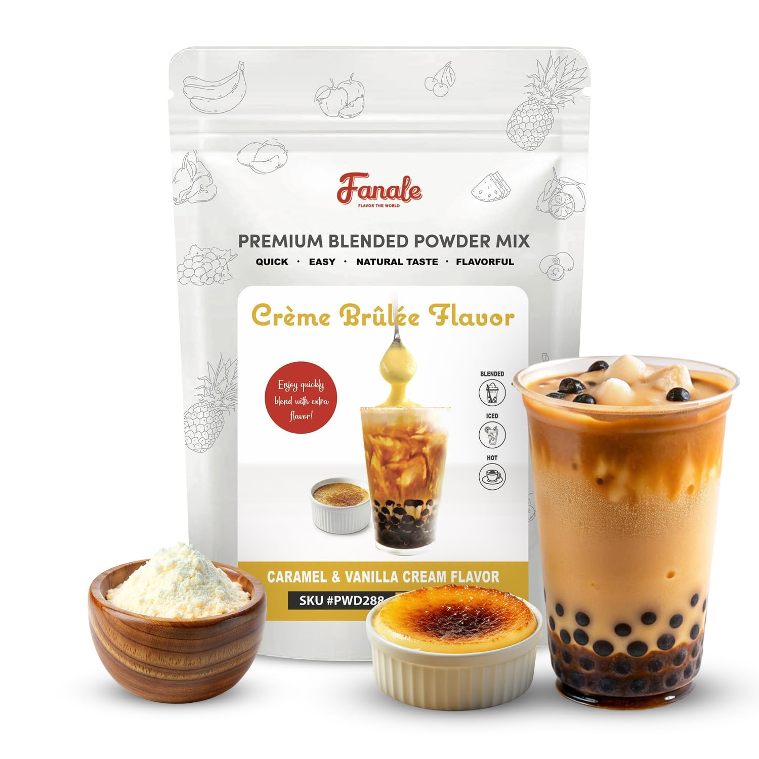 Fanale Premium Flavoring Powder for Boba Tea