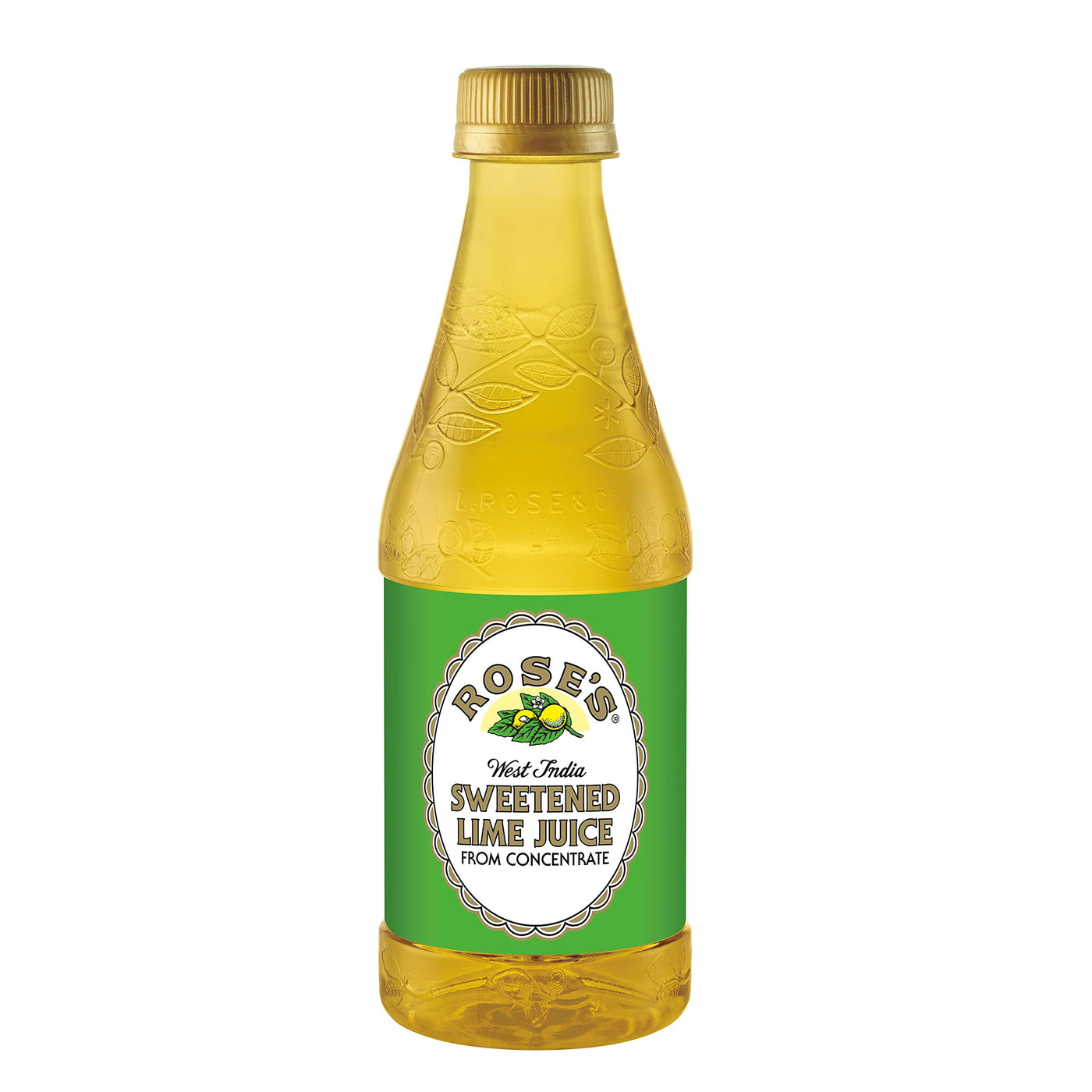 Rose's Sweetened Lime Juice, 1 Liter Bottle (Pack of 12)