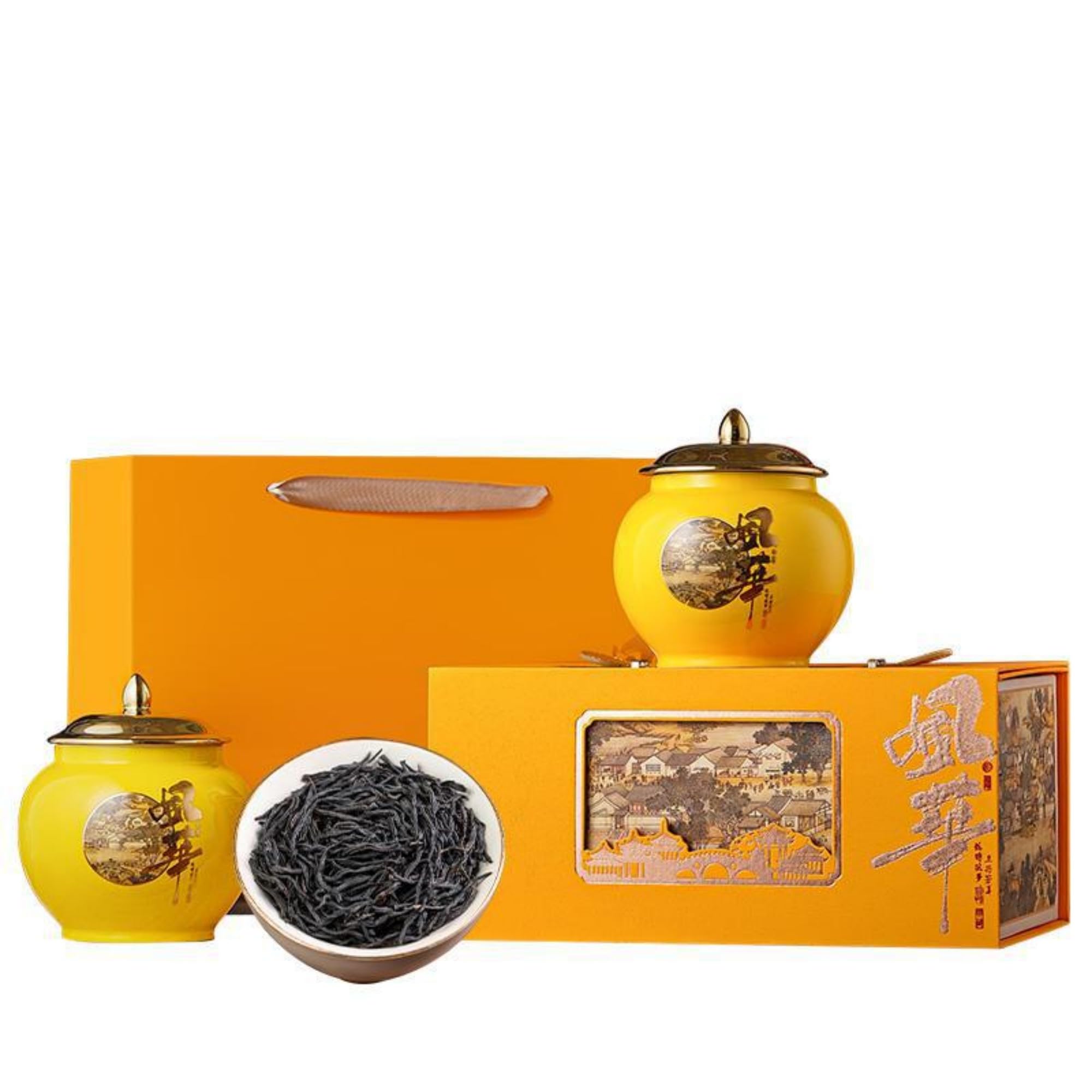 Lapsang Souchong Black Tea, Wuyi Mountain Loose Leaf Tea, Spring Harvest, 250g