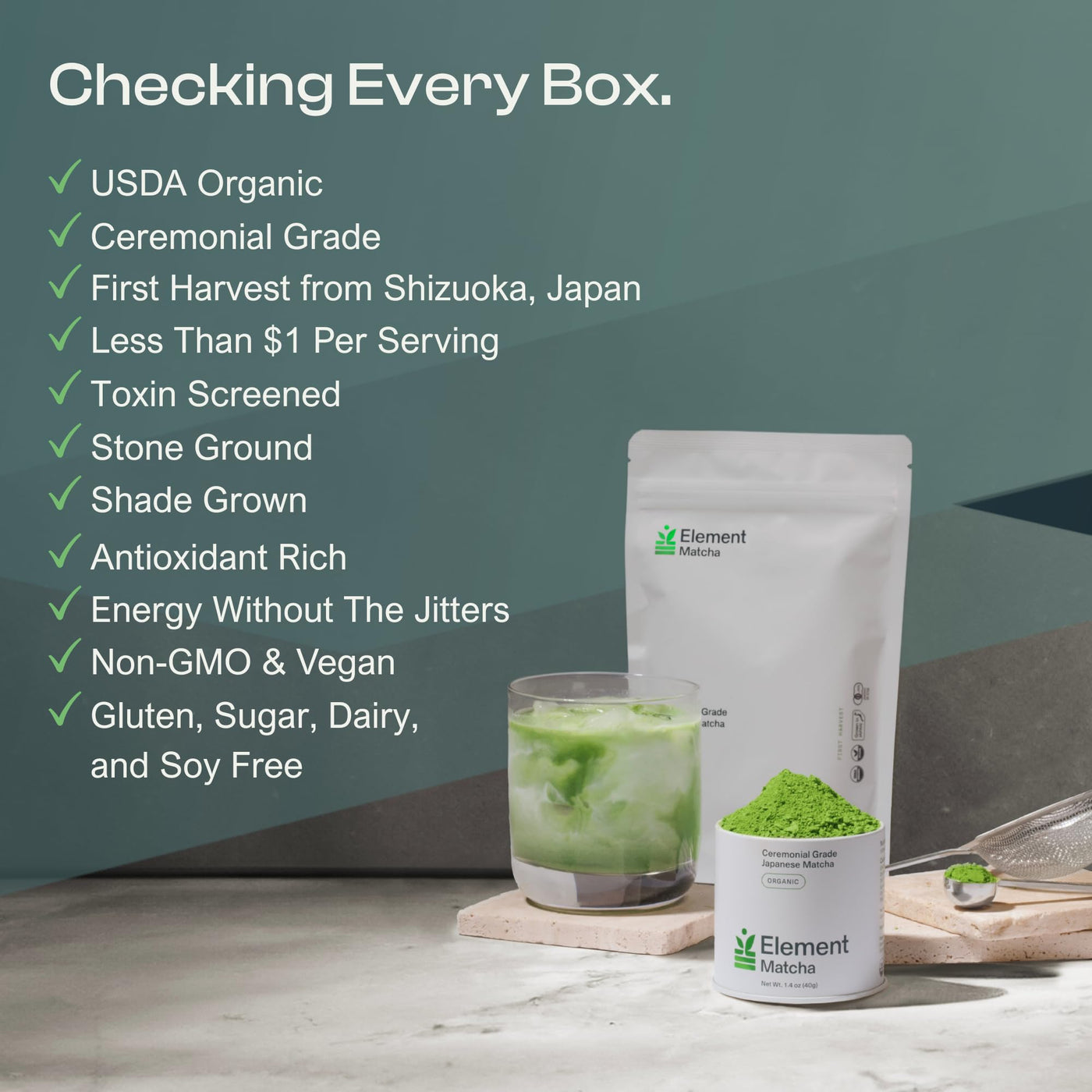 Organic Ceremonial Matcha Green Tea Powder, Japanese First Harvest, 100% Pure