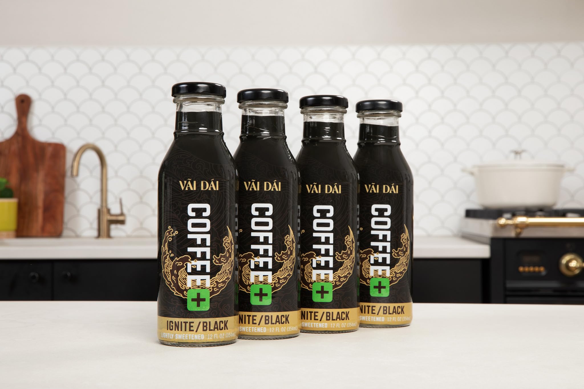 Coffee Latte, Ready to Drink, Functional Adaptogen Blend, 12 fl oz Cans, 12-Pack