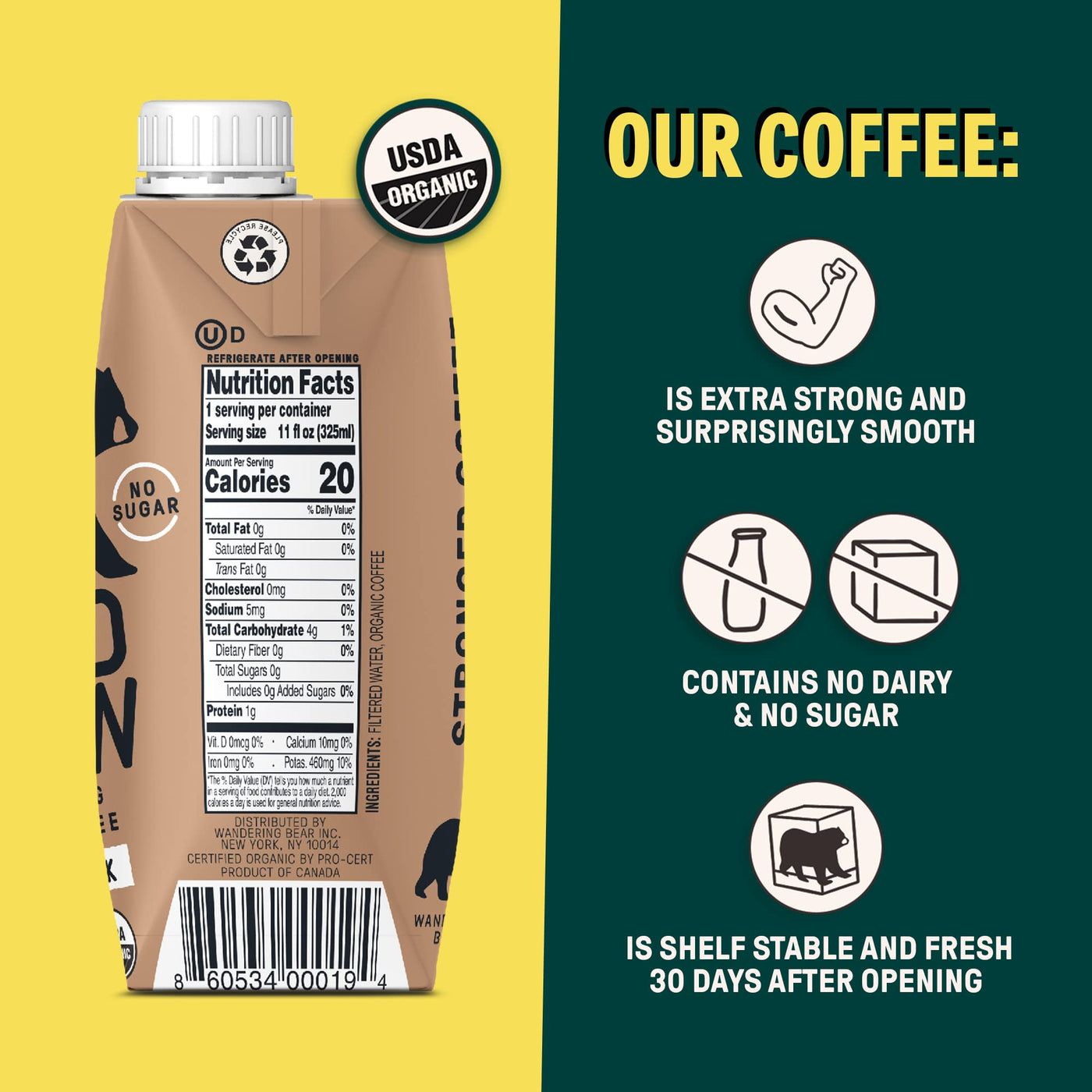 Wandering Bear Cold Brew Coffee